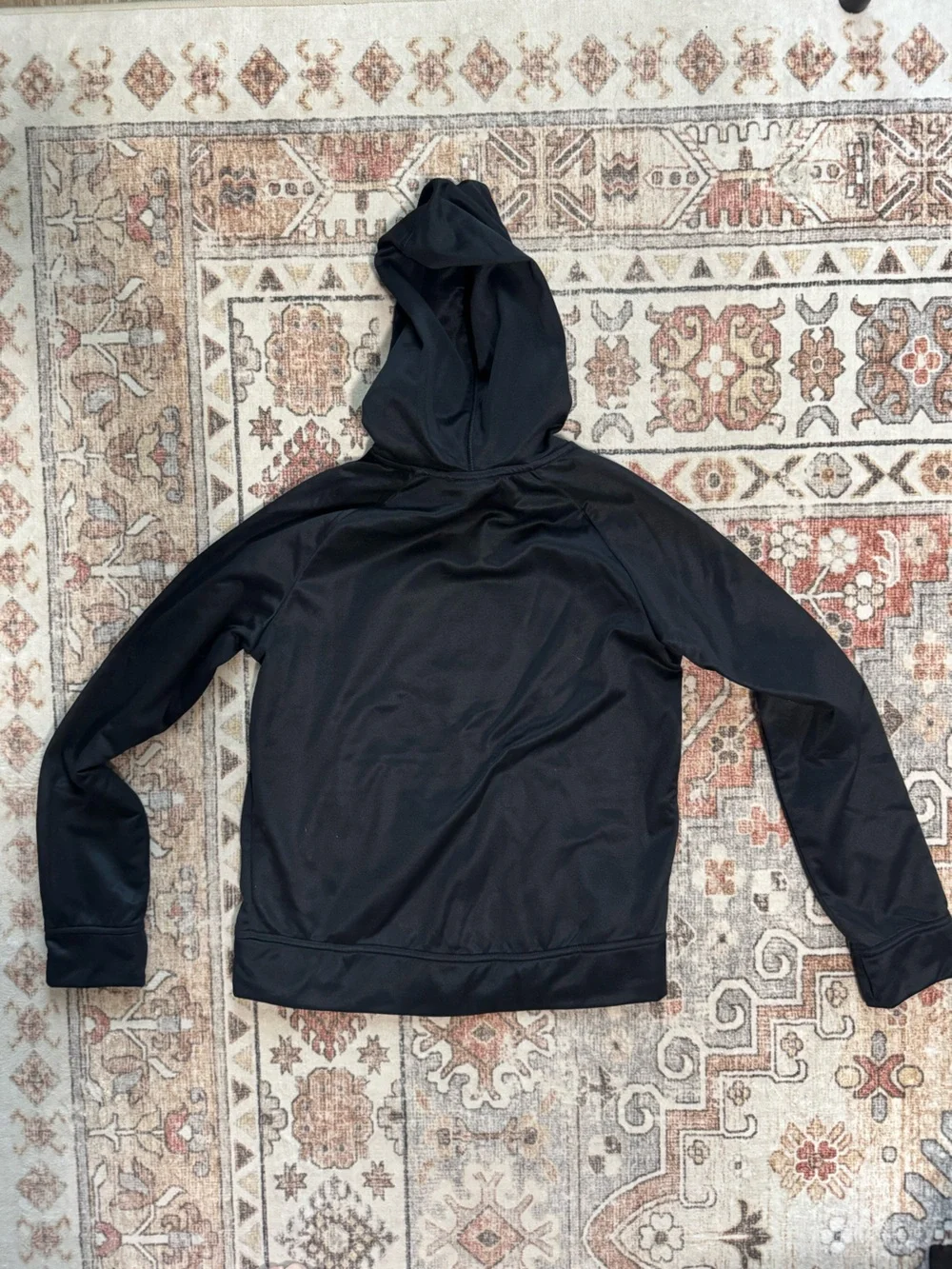 Nike Youth Black 'Base Ball' Graphic Pullover Hoodie